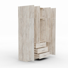 wardrobe HOBEL EX-B37 UZ-819 INOX K083 (7)