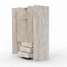 wardrobe HOBEL EX-B37 UZ-819 INOX K083 (7)