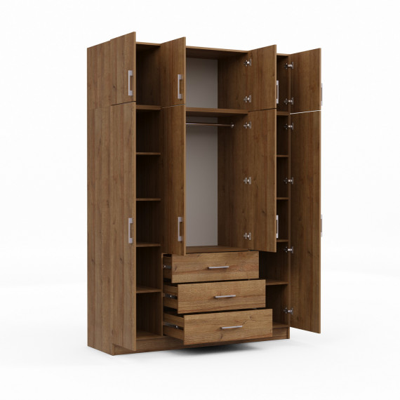 ტანსაცმლის კარადა HOBEL EX-B37 UZ-819 INOX ORMA 185 (7)