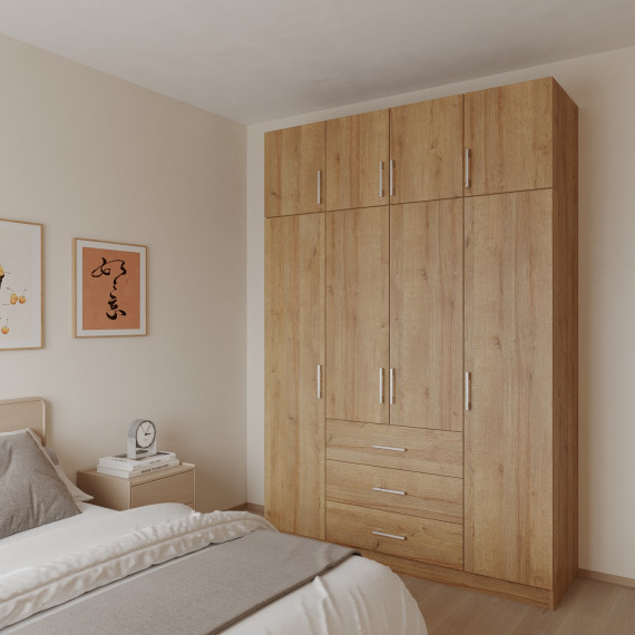 ტანსაცმლის კარადა HOBEL EX-B37 UZ-819 INOX ORMA 185 (7)