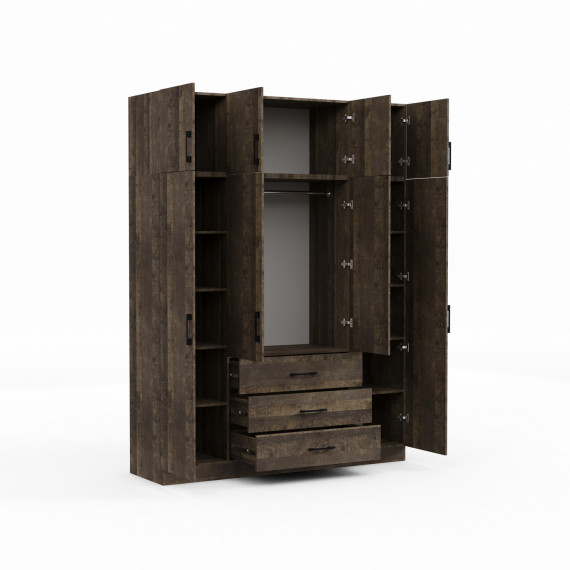 ტანსაცმლის კარადა HOBEL EX-B38 CL/01 K354 (7)