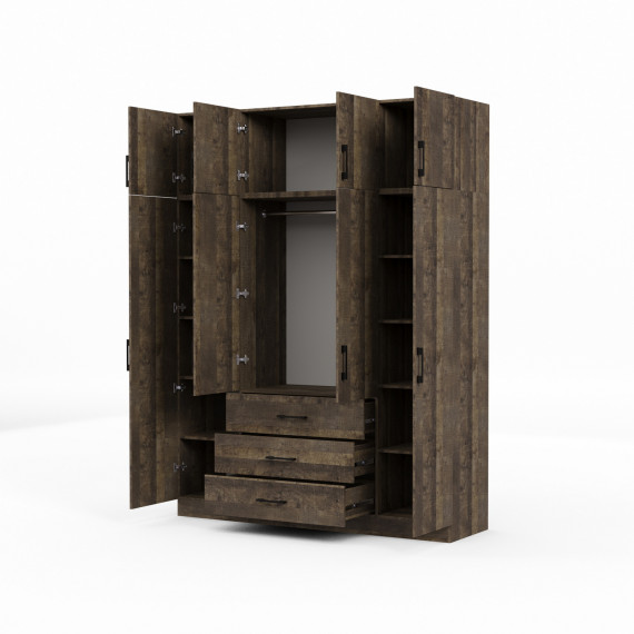 ტანსაცმლის კარადა HOBEL EX-B38 CL/01 K354 (7)