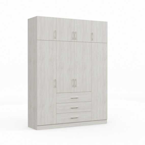 ტანსაცმლის კარადა HOBEL EX-B38 CL/01 (WH) ORMA 144 (7)