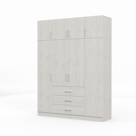 ტანსაცმლის კარადა HOBEL EX-B38 CL/01 (WH) ORMA 144 (7)