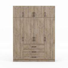 wardrobe HOBEL EX-B38 UZ-819 BLACK K105 (7)