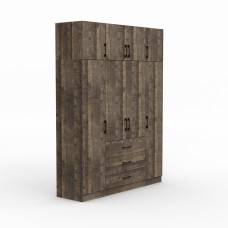 wardrobe HOBEL EX-B38 UZ-819 BLACK K354 (7)