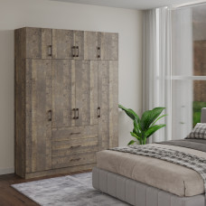 wardrobe HOBEL EX-B38 UZ-819 BLACK K354 (7)