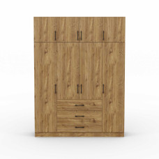 wardrobe HOBEL EX-B38 UZ-819 BLACK ORMA 222 (7)