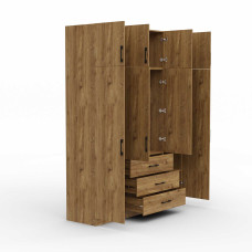 wardrobe HOBEL EX-B38 UZ-819 BLACK ORMA 222 (7)