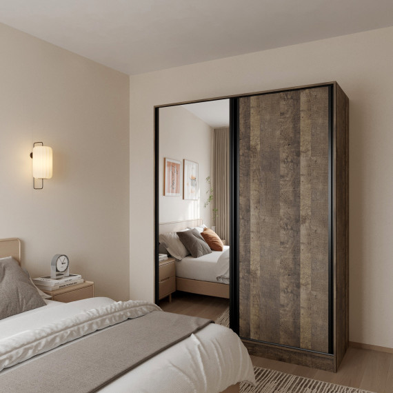 ტანსაცმლის კარადა HOBEL EX-B55 K354 BK (5)