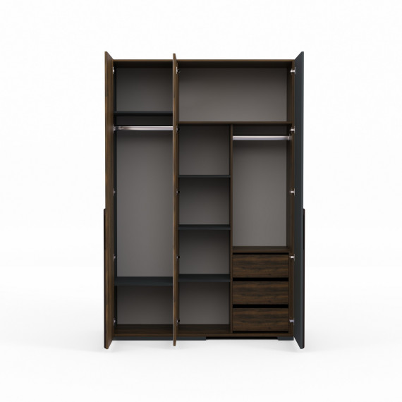 ტანსაცმლის კარადა HOBEL EX-C100 B ORMA 215/ORMA 075/0164 (6)