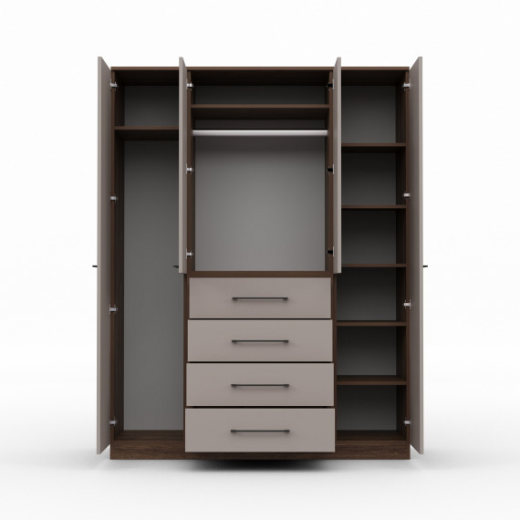 ტანსაცმლის კარადა HOBEL EX-D85 (256) K090/ORMA 157 (9)