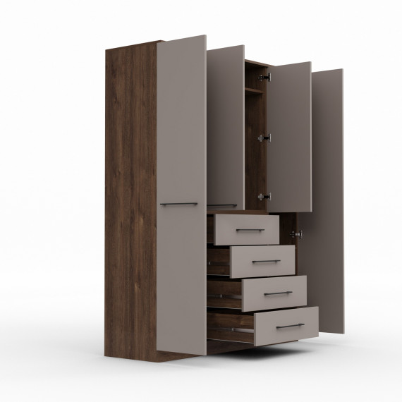 ტანსაცმლის კარადა HOBEL EX-D85 (256) K090/ORMA 157 (9)