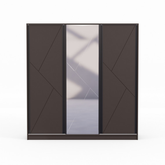 ტანსაცმლის კარადა HOBEL EX-D91 7184 (BK) (7)