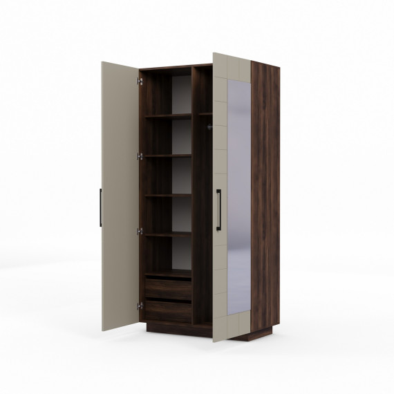 ტანსაცმლის კარადა HOBEL EX-D93 K537/K096 (5)