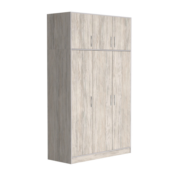 ტანსაცმლის კარადა HOBEL E-135X250 CL/01 (WH) K083 (6)
