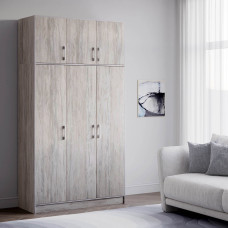 wardrobe HOBEL E-135X250 CL/01 (WH) K083 (6)