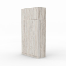 wardrobe HOBEL E-135X250 CL/01 (WH) K083 (7)