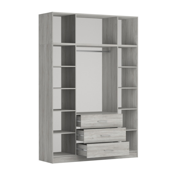ტანსაცმლის კარადა HOBEL EX-B37 CL/01 (WH) ORMA 144 (7)