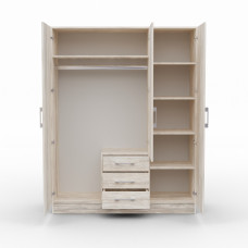 wardrobe HOBEL X127 UZ-819 INOX K083 (6)