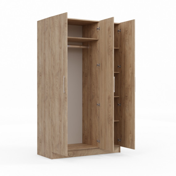 платяной шкаф HOBEL X126 UZ-819 INOX K107 (5)