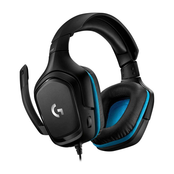 ყურსასმენები LOGITECH G432 7.1 SURROUND SOUND GAMING (BK)