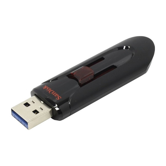 ფლეშ-დრაივერი SANDISK CRUZER 64GB GLIDE 3.0 SDCZ600-064G-G35 (BK)
