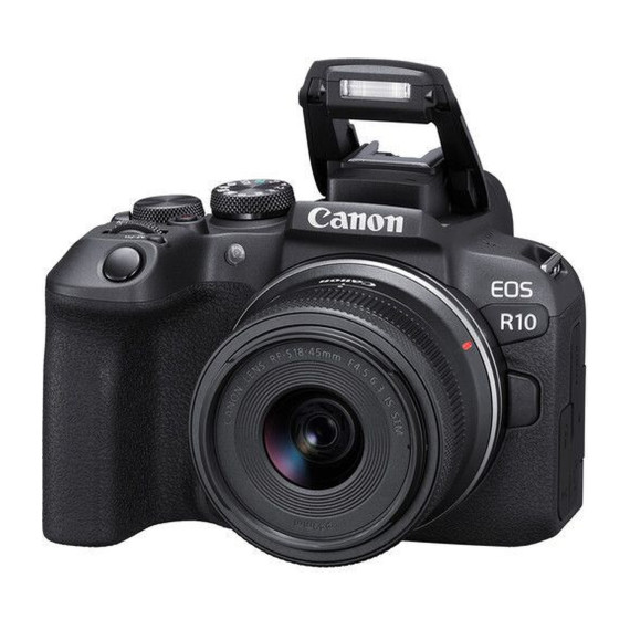 ციფრული ფოტოკამერა CANON EOS R10 RF-S 18-45MM IS STM 5331C047AA (BK)