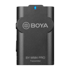 მიკროფონი BOYA BY-WM4 PRO-K6 2.4 GHZ WIRELESS MICROPHONE SYSTEM FOR ANDROID AND OTHER TYPE-C DEVICES (BK)