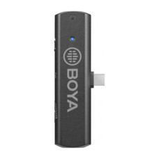 მიკროფონი BOYA BY-WM4 PRO-K6 2.4 GHZ WIRELESS MICROPHONE SYSTEM FOR ANDROID AND OTHER TYPE-C DEVICES (BK)