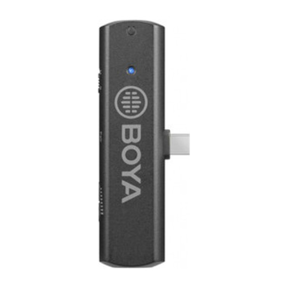 მიკროფონი BOYA BY-WM4 PRO-K6 2.4 GHZ WIRELESS MICROPHONE SYSTEM FOR ANDROID AND OTHER TYPE-C DEVICES (BK)
