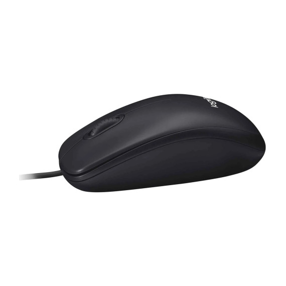 კომპიუტერული მაუსი LOGITECH M100 (BK)