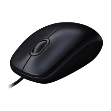 კომპიუტერული მაუსი LOGITECH M100 (BK)