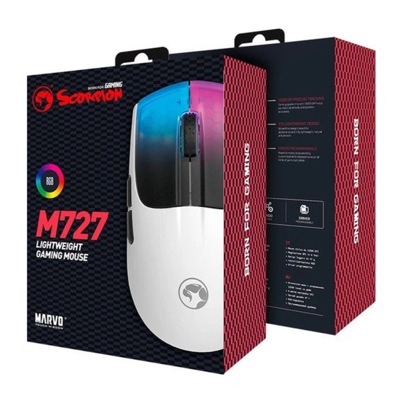 კომპიუტერული მაუსი MARVO M727 WIRED GAMING