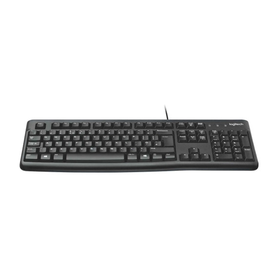 კლავიატურა LOGITECH CORDED K120 (BK)