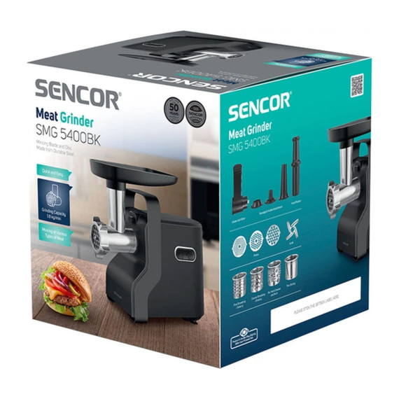 ხორცსაკეპი მანქანა SENCOR SMG 5400BK
