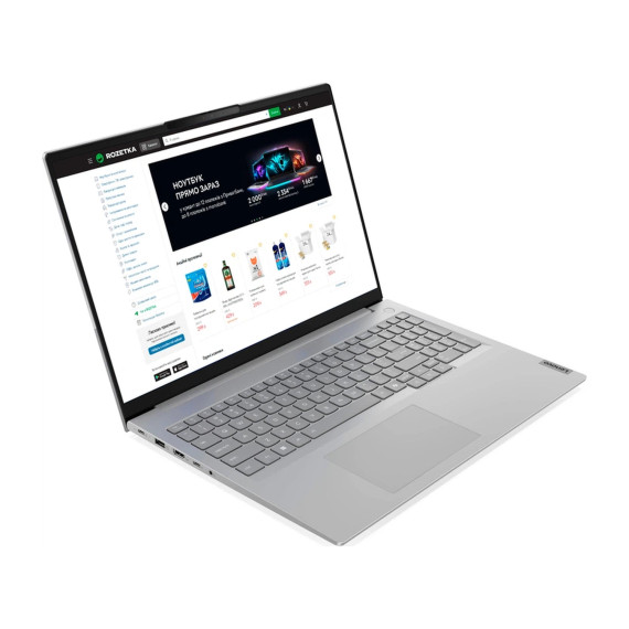 ნოუთბუქი LENOVO THINKBOOK 16 G8 16 CORE 5 210H 16GB 512GB SSD INTEGRATED UHD GRAPHICS ARCTIC GREY