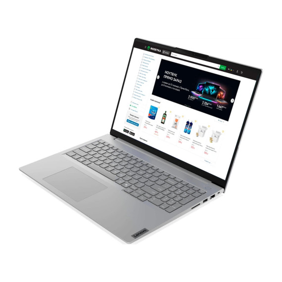 ნოუთბუქი LENOVO THINKBOOK 16 G8 16 CORE 5 210H 16GB 512GB SSD INTEGRATED UHD GRAPHICS ARCTIC GREY