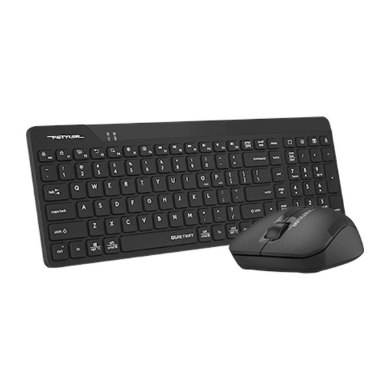კლავიატურა A4TECH A4TECH FSTYLER FG2300 AIR2 2.4G WIRELESS COMBO DESKTOP BLACK