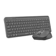 keyboard A4TECH A4TECH FSTYLER FG3300 AIR2 QUIETKEY 2-ZONE COMBO DESKTOP GREY