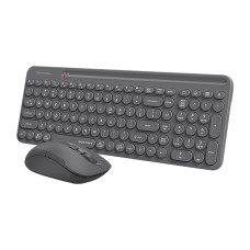 keyboard A4TECH A4TECH FSTYLER FG3300 AIR2 QUIETKEY 2-ZONE COMBO DESKTOP GREY
