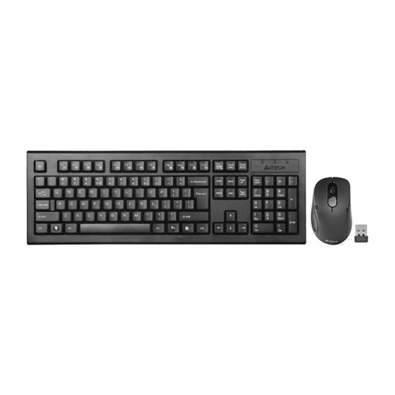 კლავიატურა A4TECH  A4TECH 7100N WIRELESS DESKTOP EN/RU LAYOUT BLACK