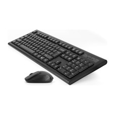 კლავიატურა A4TECH  A4TECH 7100N WIRELESS DESKTOP EN/RU LAYOUT BLACK