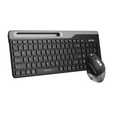 კლავიატურა A4TECH A4TECH FSTYLER FB2535C WIRELESS COMBO SET EN/RU SMOKY GREY