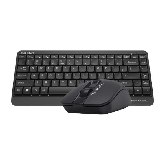 კლავიატურა A4TECH A4TECH FSTYLER FG1112 2.4G COMPACT DESKTOP SET EN/RU LAYOUT BLACK
