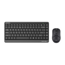 клавиатура A4TECH A4TECH FSTYLER FG1112 2.4G COMPACT DESKTOP SET EN/RU LAYOUT BLACK
