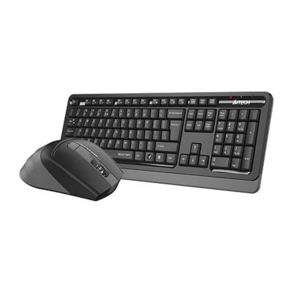 კლავიატურა A4TECH A4TECH FSTYLER FGS1035Q 2.4G QUIETKEY DESKTOP SET EN/RU LAYOUT GREY