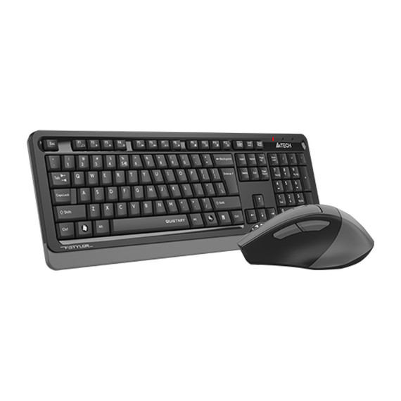 კლავიატურა A4TECH A4TECH FSTYLER FGS1035Q 2.4G QUIETKEY DESKTOP SET EN/RU LAYOUT GREY