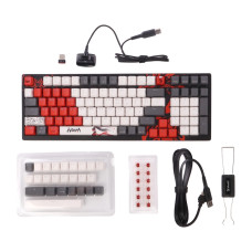 клавиатура A4TECH A4TECH BLOODY WS98 DUAL-CORE WIRELESS MECHANICAL KEYBOARD SPORTS RED
