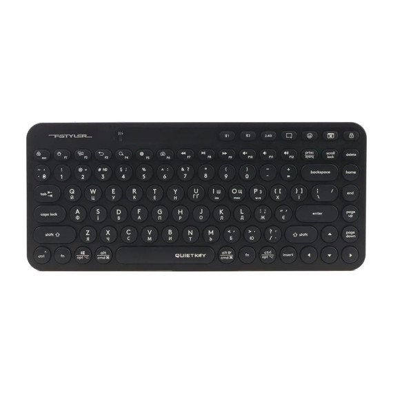 კლავიატურა A4TECH A4TECH FSTYLER FBK36C AS BLUETOOTH & 2.4G KEYBOARD BLACK
